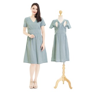 Muko Benette เดรสเปิดให้นม คลุมท้อง DZ28