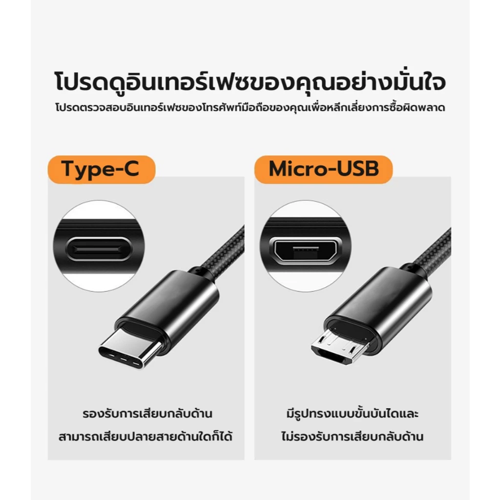 3C.PP Shop TYPE-C OTG Adapter USB Converter สามารถถ่ายโอนข้อมูลระหว่างสมาร์ทโฟนและ แฟลชไดรฟ์ได้ thumbnail 3