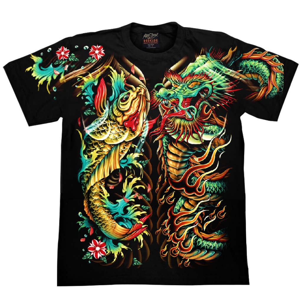 เสื้อยืดสกรีนเรืองแสง ROCK CHANG FHD09