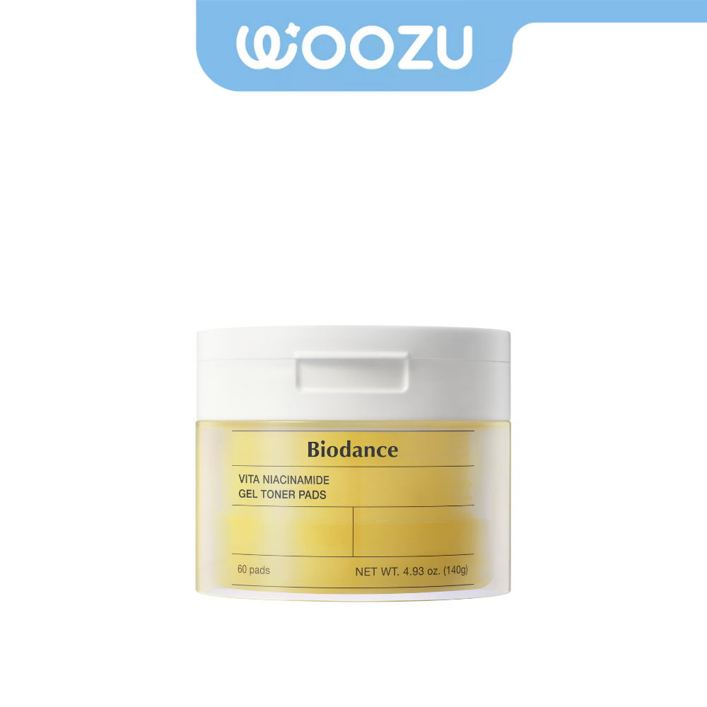 BIODANCE Vita Niacinamide Gel Toner Pads 140g (60 pads)