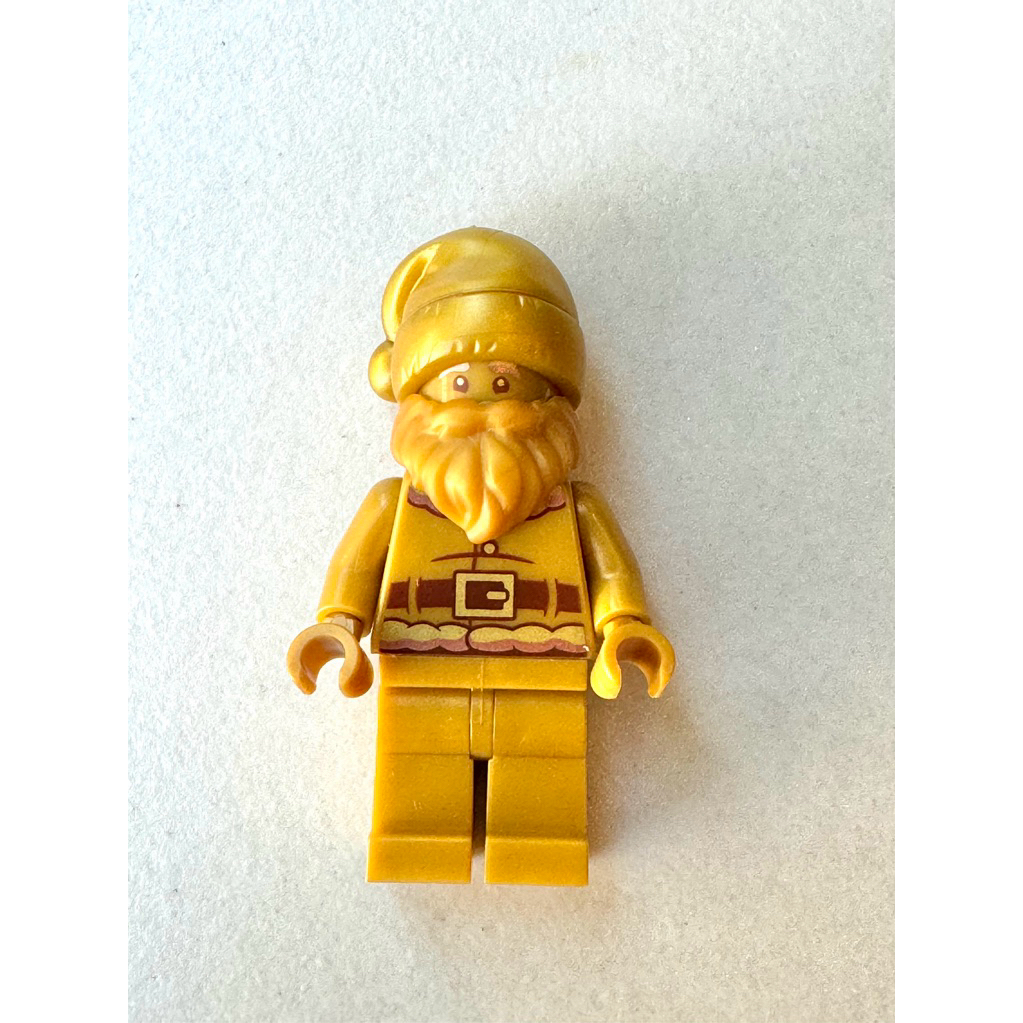 LEGO Minifigure Golden Santa