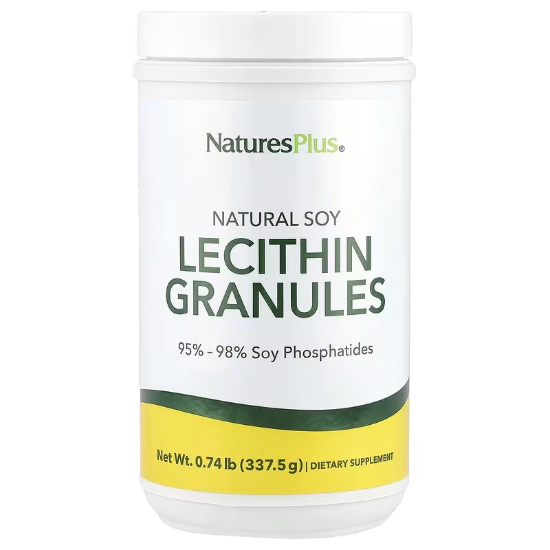 NaturesPlus, Natural Soy Lecithin Granules, 0.74 lb (337.5 g)