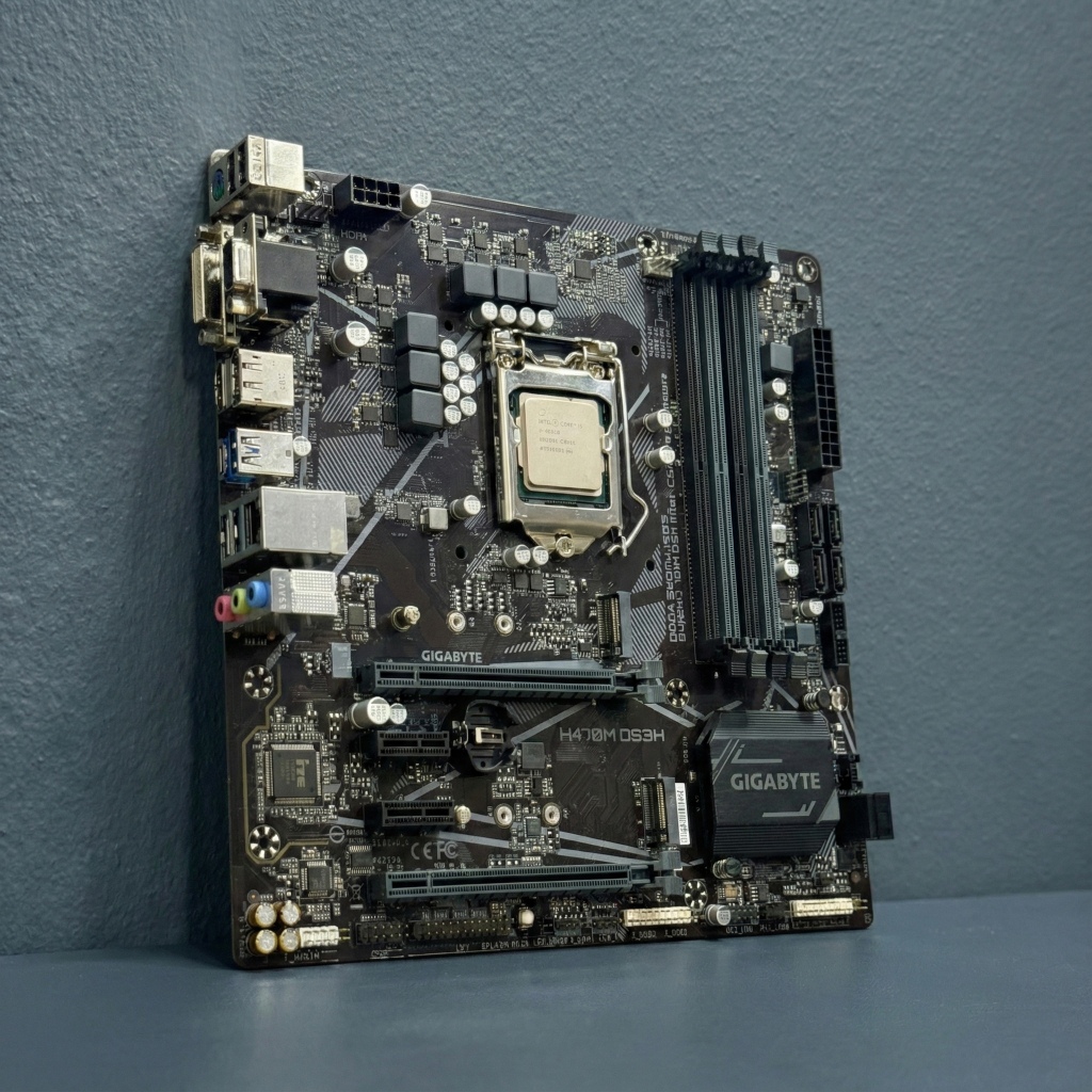 เซ็ตอัพเกรดคอม Intel Gen 10: i5-10400 + บอร์ด Gigabyte H470M ใส่แรมได้ 4 ช่อง