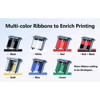 【โปร1ม้วน】Niimbot M2 ริบบอน Ribbon เครื่องพิมพ์ถ่ายโอนความร้อน ฉลากถ่ายโอนความร้อน ยาว24เมตร
