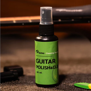Preme น้ำยาทำความสะอาดกีตาร์ 3in1 guitar cleaning kit อุปกรณ์ดูแลกีตาร์