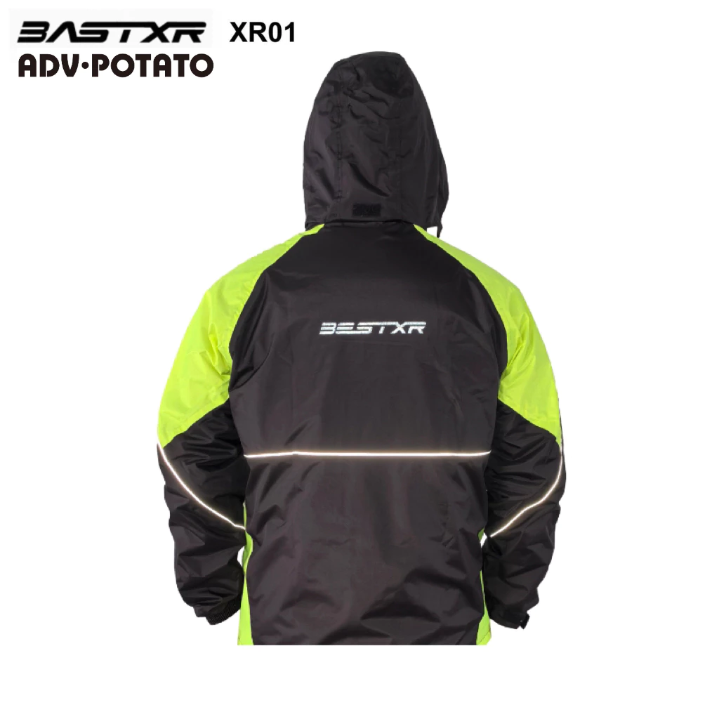 BASTXR XR01 ชุดเสื้อกางเกงฝนมอเตอร์ไซค์ thumbnail 4