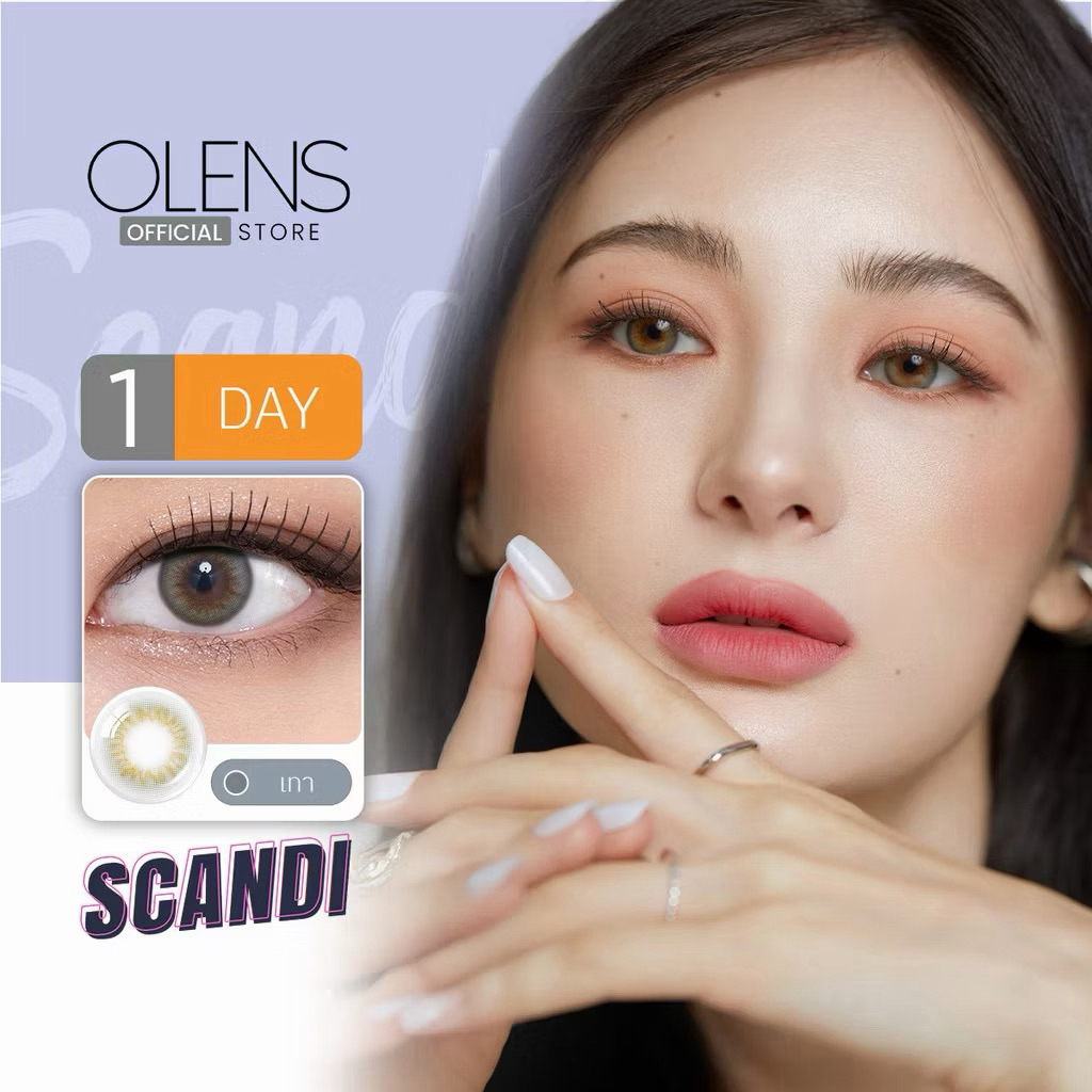 OLENS -  Scandi (1Pairs) 1 Day - โอเลนส์ รายวัน 1คู่