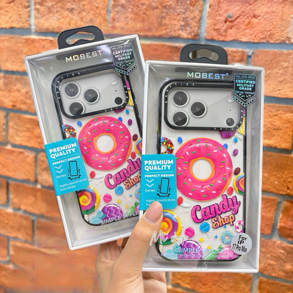 🎉Mobest Case กันกระแทก ลายขนมCandyshop สำหรับรุ่น iP 17pro 17promax 16promax