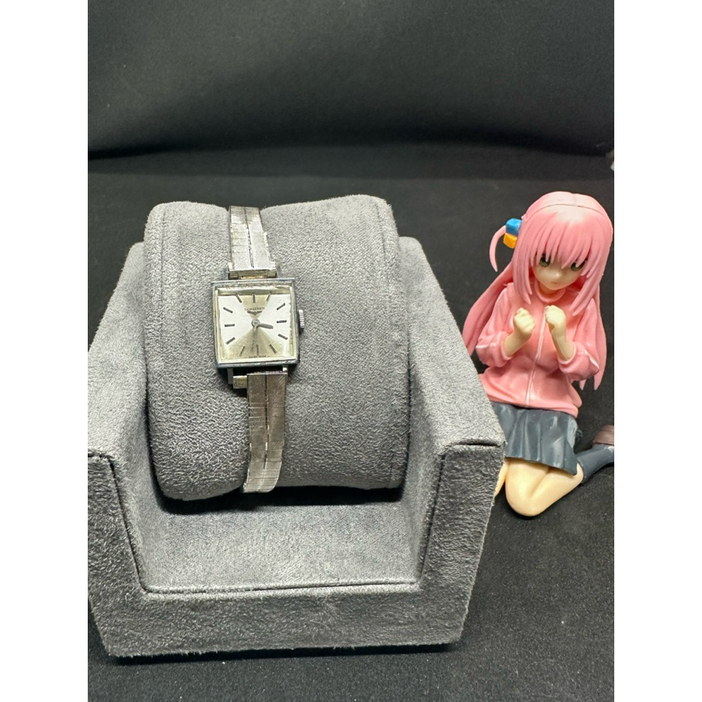 นาฬิกามือสอง Longines Lady Vintageแท้ ชุบทองคำขาว ระบบไขลาน พร้อมใช้ รับประกันแท้ตลอดอายุการใช้งาน