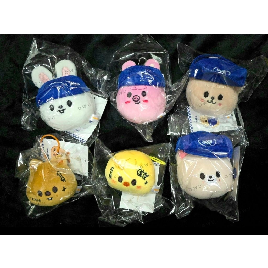 「พร้อมส่ง」Stray Kids พวงกุญแจ ball cap / name tag SKZOO KARMA