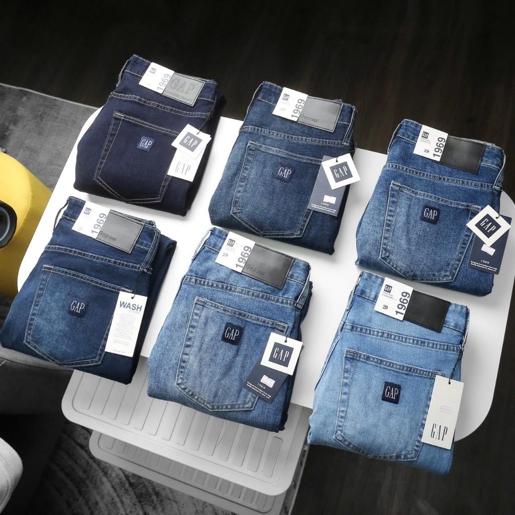 กางเกงยีนส์ GAP 1969 ใหม่ล่าสุด! นุ่ม ทนทาน ยืดหยุ่น และมีสไตล์ สินค้ามีจำนวนจำกัด รีบคว้าก่อนสินค้าจะหมด