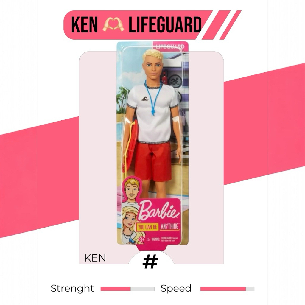 บาร์บี้ Barbie 🫶🏻 KEN LIFEGUARD 🫶🏻โอปป้าหนุ่มใจดี