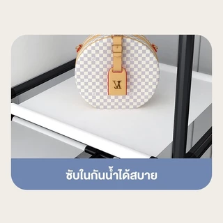 ราคาถูก ตู้เสื้อผ้า ตู้เสื้อผ้าโครงเหล็กข้อต่อเหล็ก ตู้เสื้อผ้ามัลติฟังก์ชั่น รับน้ำหนักได้ 150kg ตู้เสื้อผ้าทั้งใหญ่