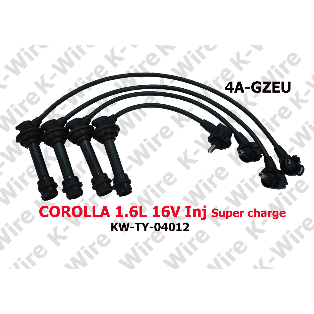 K-Wire COROLLA 1.6L 16V Inj 4A-GZEU