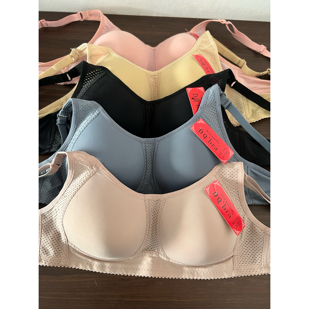 เสื้อชั้นในทรงสปอร์ต รอบตัวใหญ่ทรงเต้าเล็ก DQ bra พร้อมส่ง