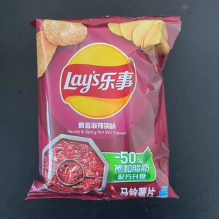 มันฝรั่งทอดกรอบจีน รสหม่าล่า รสแตงกวา รสวาซาบิ รสมะเขือเทศ 40g