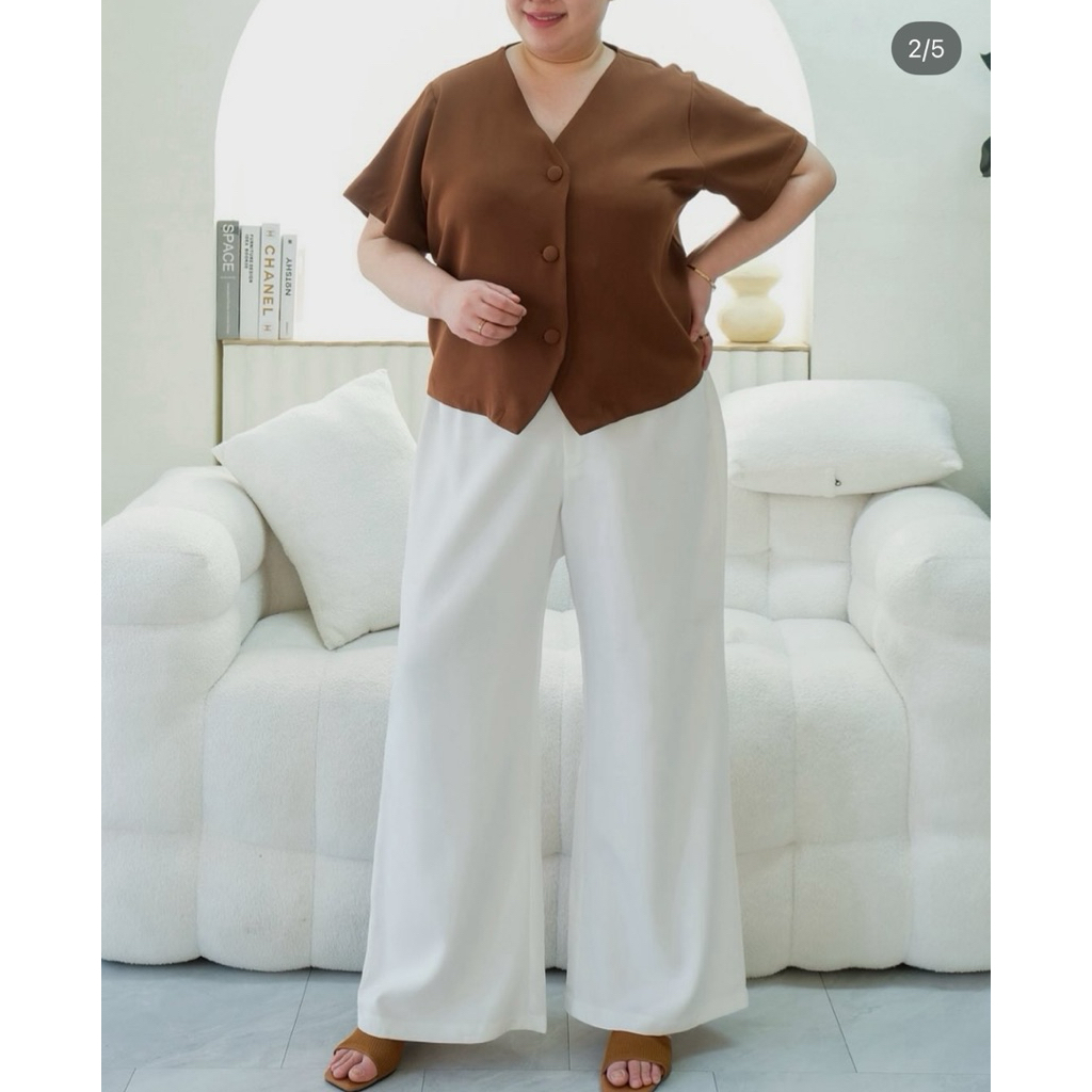 กางเกงsizeL brand Lada เอวยืดทรงสวย 40-46“