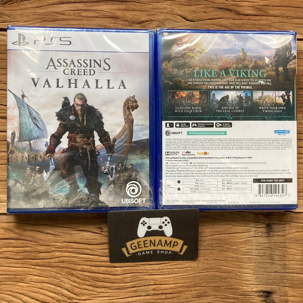 PS5 [มือ1] Assassin's Creed Valhalla (R3/ASIA)(EN) - Playstation # ASSASSIN CREED # AC - รูปที่ 2