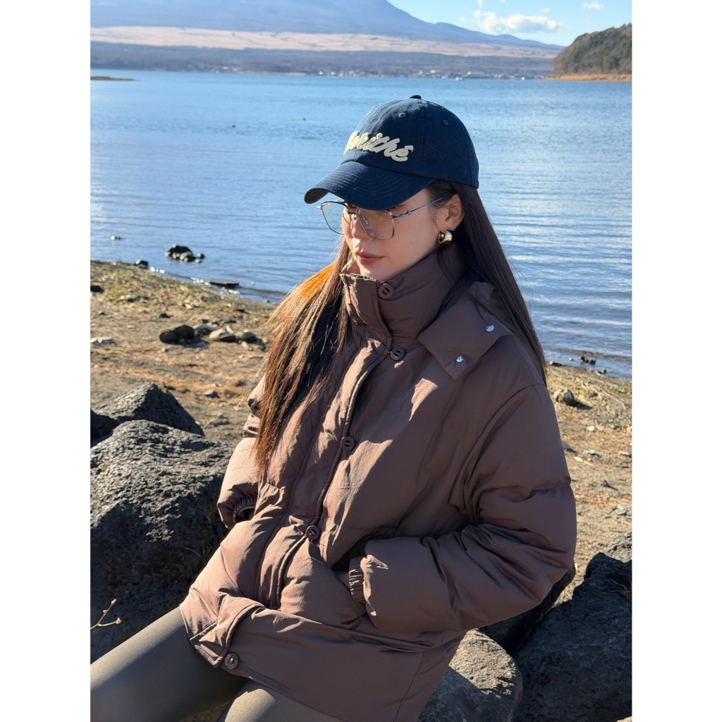 Opal downcoat ( w/ hood )  ขนเป็ดสังเคราะห์รุ่นใหม่ ที่มาพร้อมความอุ่นสุดๆ