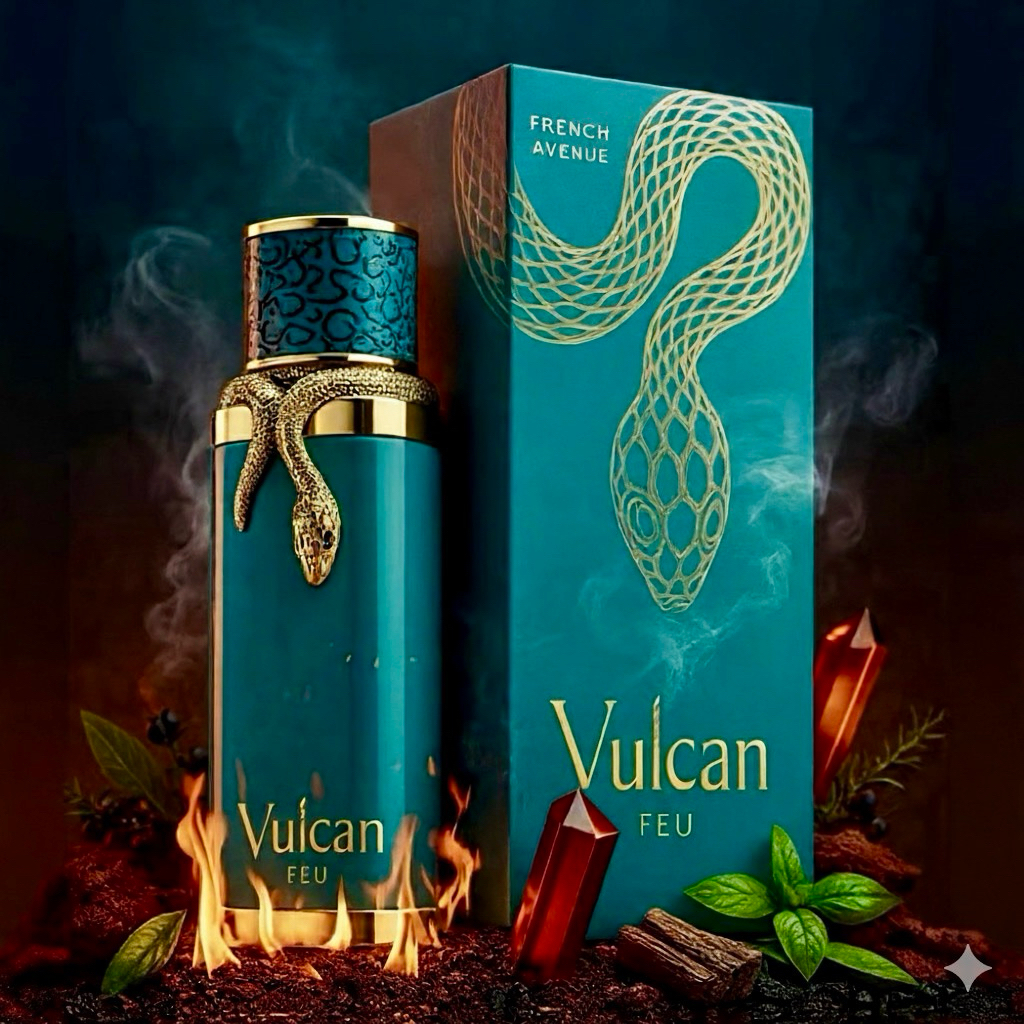 น้ำหอม Vulcan FeuของFrench Avenue  น้ำหอมกลิ่นฟลอรัลสำหรับผู้หญิงและผู้ชาย น้ำหอมตัวนี้เป็นน้ำหอมตัว