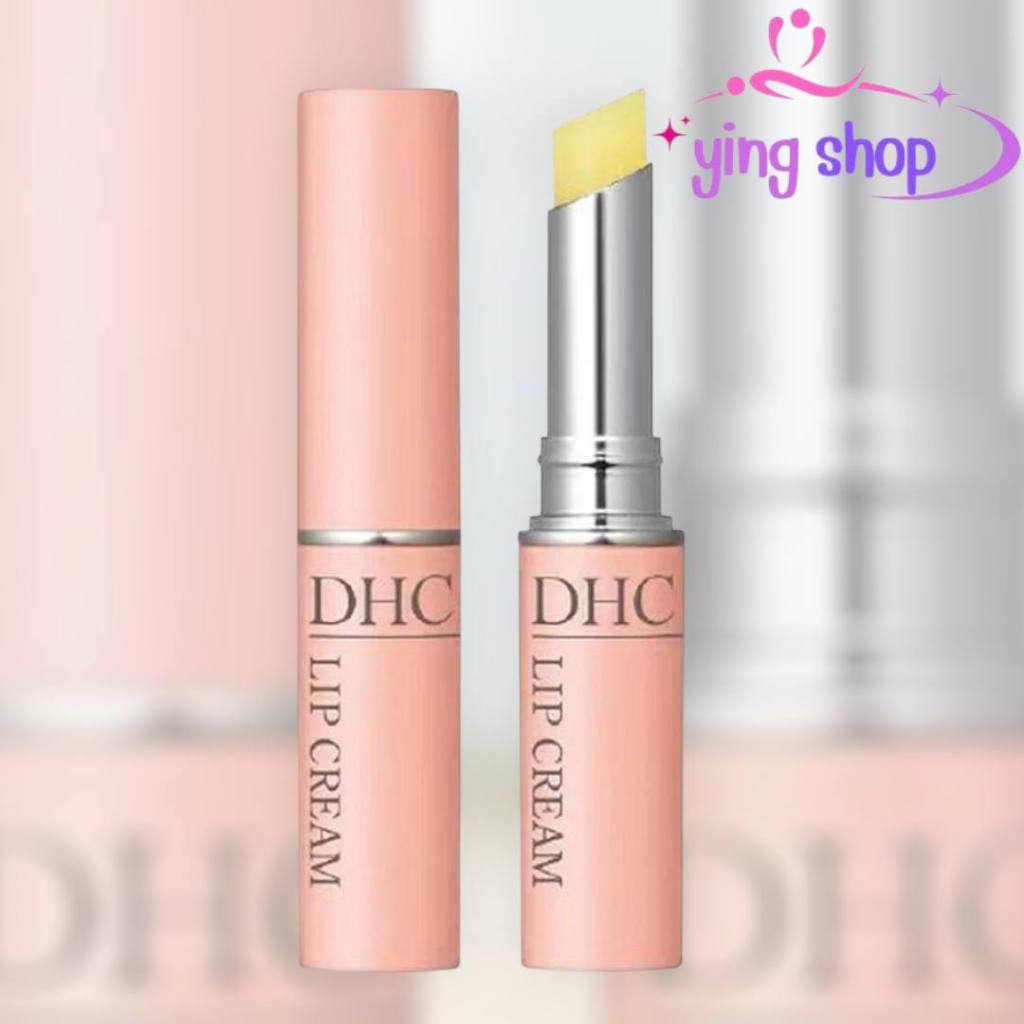 ลิปครีม  DHC  บำรุงผิวปาก ปากเนียนนุ่มชุ่มชื่น ช่วยให้ริมฝีปากเป็นสีชมพูสวยใส เป็นธรรมชาติ 1.5g