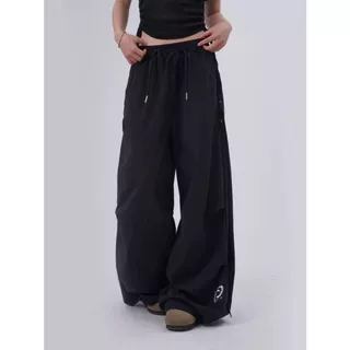[Deformable dance wide-leg pants]กางเกงขากว้างสไตล์แจ๊สแดนซ์สำหรับผู้หญิงสไตล์ย้อนยุคสไตล์อเมริกัน