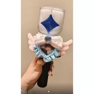 กรอบรูปหัวใจงานHandmade/กรอบรูปใส่เเท่งไฟ ใส่ได้ทุกเเท่งไฟ