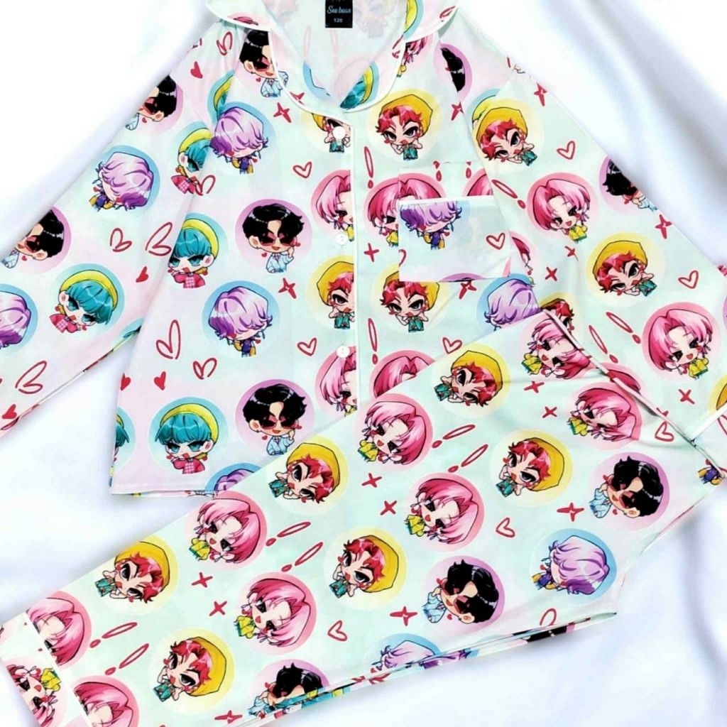 ชุดนอนเด็กแขนยาวขายาว sodapop