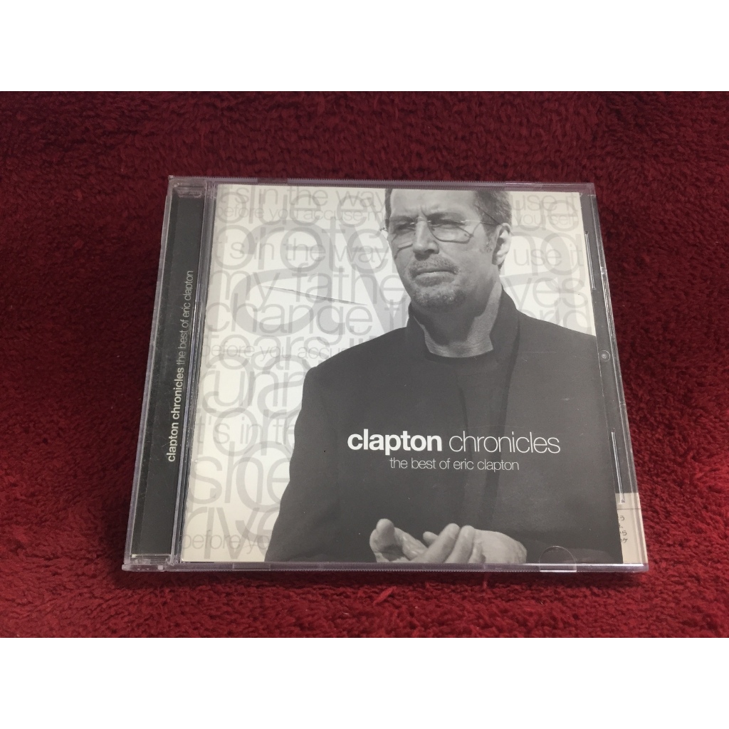 CD Eric Clapton - The Best Of Eric Clapton สภาพตามปก CA34-87