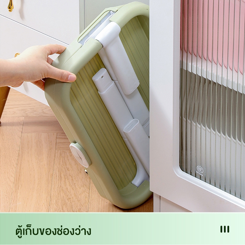 ที่แขวนถุงขยะ พลาสติก พับเก็บได้ ขาแขวนถุงขยะ พกพาง่าย ชั้นวางขยะพับได้กลางแจ้ง ความสูงของการประกอบฟรี - รูปที่ 4