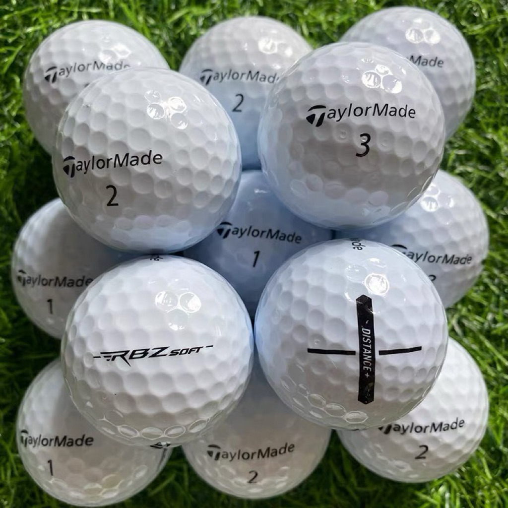 ลูกกอล์ฟมือสอง TaylorMade 2-3 ชั้น 12 ลูก สภาพ 90-100% ขาวสวย ตีไกล เด้งดี ส่งไวจากเชียงใหม่ Kerry J