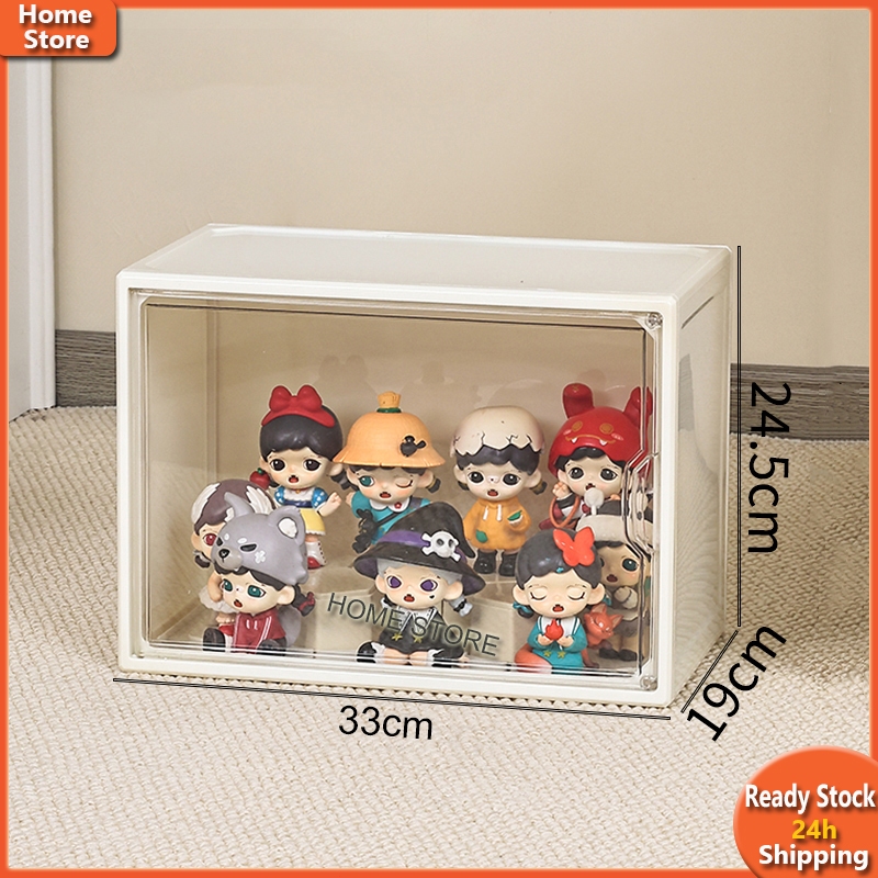 DIYตู้ใส่โมเดล กล่องเก็บโมเดล Art Toy ที่โชว์โมเดล ของสะสม กันฝุ่น ตู้โชว์ตุ๊กตา ราคา ถูกที่สุด โปรบีเคเค แกลเลอรีภาพที่ 3