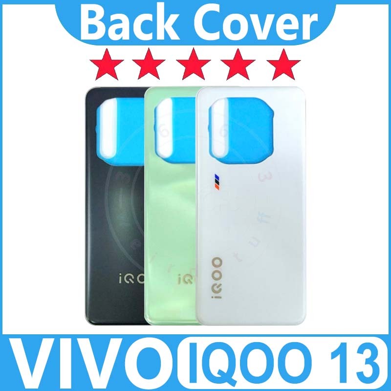 ฝาหลัง (back cover) ใหม่ VIVO IQOO 13 แบตเตอรี่ฝาหลังสำหรับ VIVO IQOO 13
