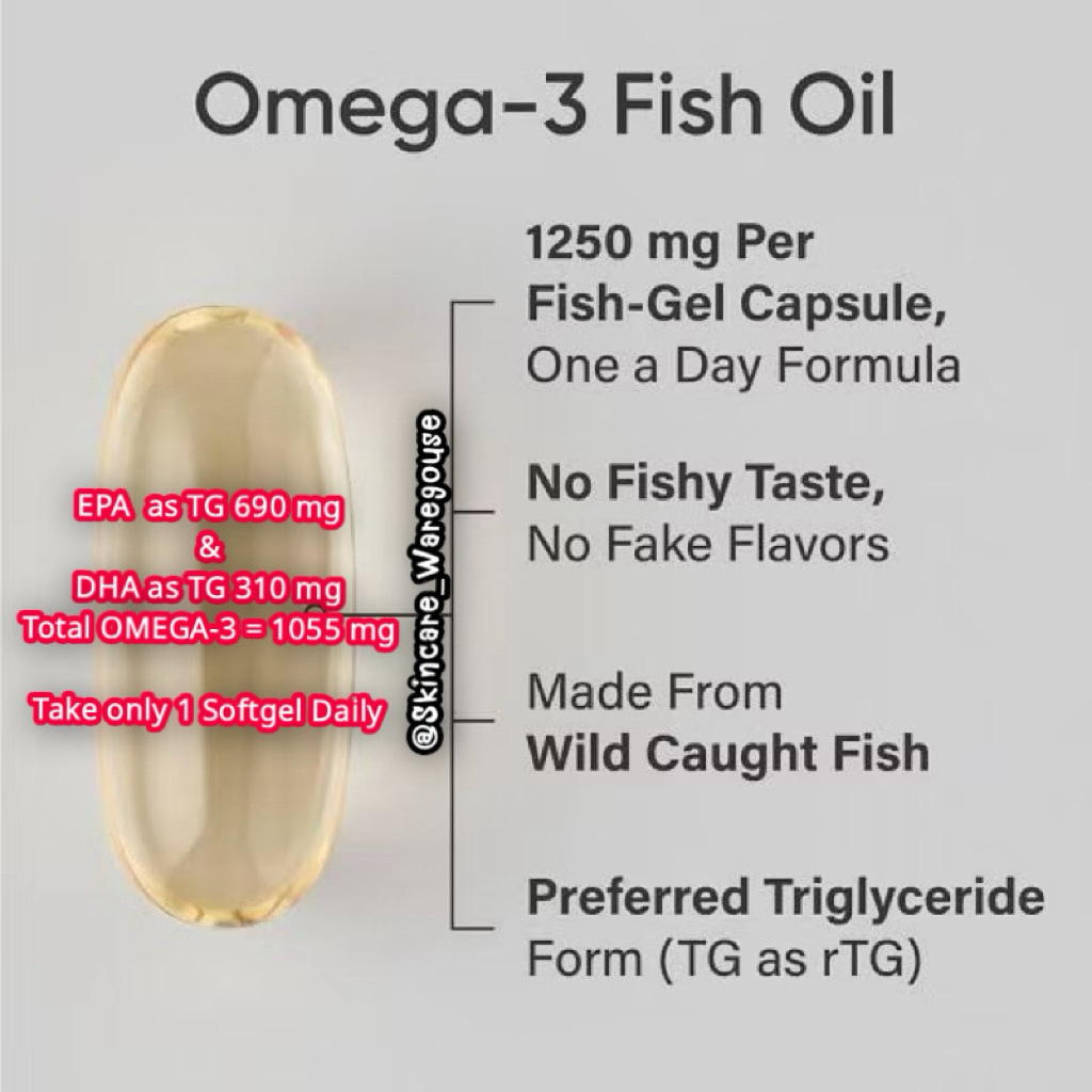 พร้อมส่ง Sports Research Triple Strength OMEGA3 1055mg(EPA 690mg + DHA 310mg) Fish Oil 1250mg 150 Softgels Exp: 01/2029 ราคา ถูกที่สุด ดีลบีเคเค