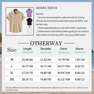 Estivo เสื้อเชิ้ตชายแขนสั้น ผ้าสบาย ระบายความร้อน หลายสี 24ชั่วโมงจัดส่ง