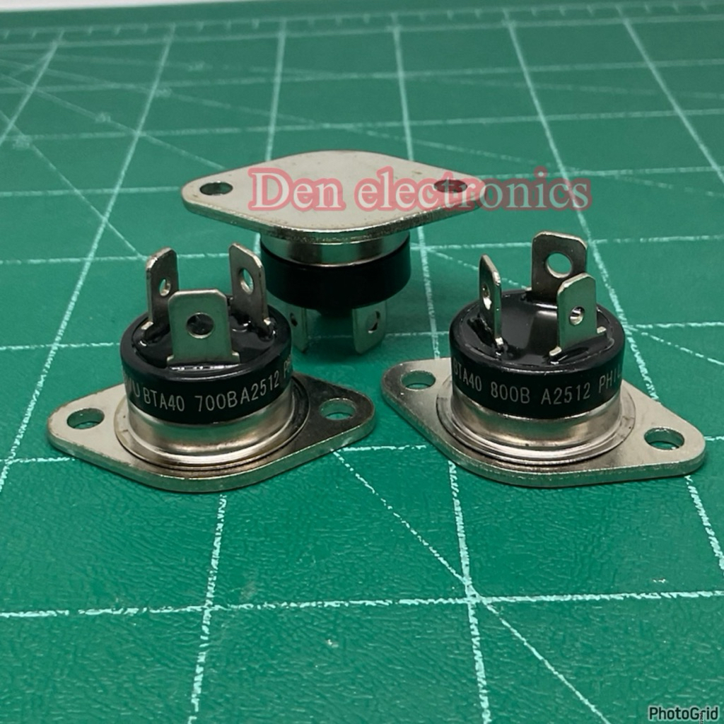 BTA 40600B/ 40700B/ 40800B TRIAC ไตรแอค เครื่องทำน้ำอุ่น  ตัวกลม พร้อมส่ง