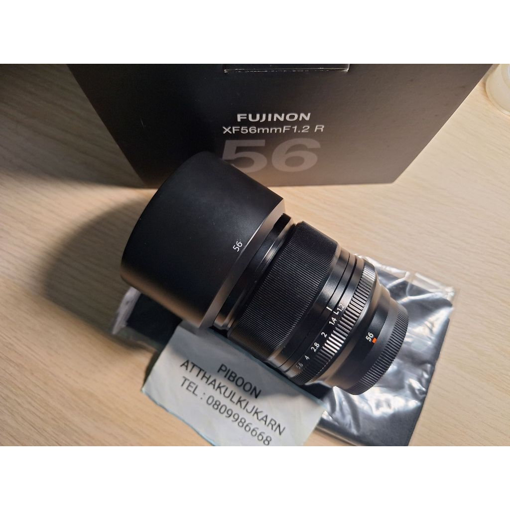 เลนส์ช่างแต่งหน้า ถ่ายบุคคล แต่งงาน เจ้าสาวใส่ Code ลด 3000 Fuji XF 56mm F1.2 R Fujifilm Fujinon Len