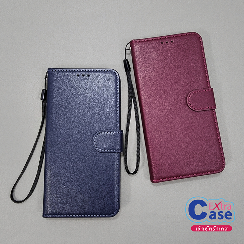 เคสหนังเปิด-ปิด สำหรับรุ่น วีโว่ S1 S1Pro V5 V5+ V7 V7+ V9 V11 V11i   V17 V19 V21 มีช่องใส่การ์ด ฝาปิดหน้าจอกันรอย