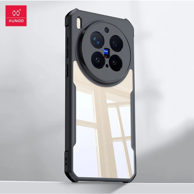 XUNDD เคส สำหรับ Vivo X200 Pro/X200Pro Mini/X100/X100 Pro/X300 Pro เคส ต่อต้านการดรอป ป้องกันรอยขีดข