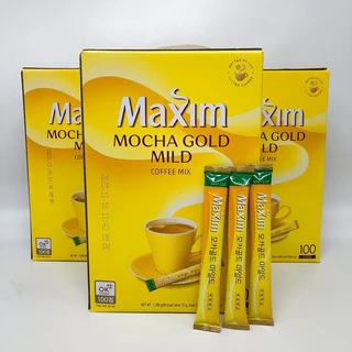 กาแฟแม๊กซิม เกาหลี Maxim Mochagold Mild Coffee กำแฟสำเร็จรูป 맥심 모카골드