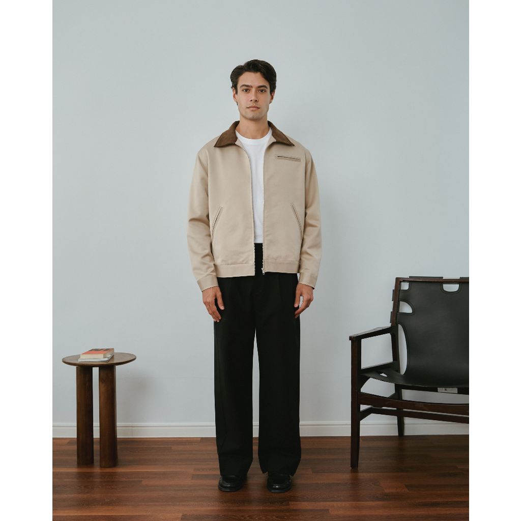 IOC Project - Suede Collar Work Jacket แจ็คเก็ตสไตล์เวิร์กแวร์