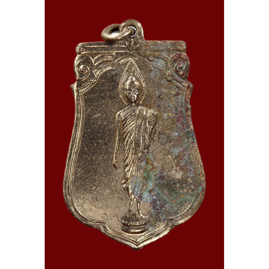 พระ 25 พุทธศตวรรษ (พิมพ์แขนเล็ก ยันต์ห่าง)  รับประกันพระแท้