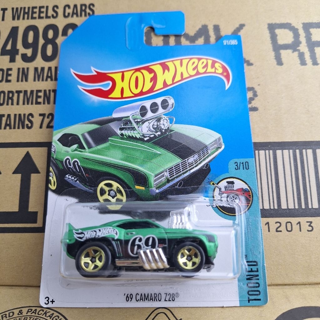 รถเหล็ก Hotwheels 69 CAMARO Z28 171/365 (kg18)