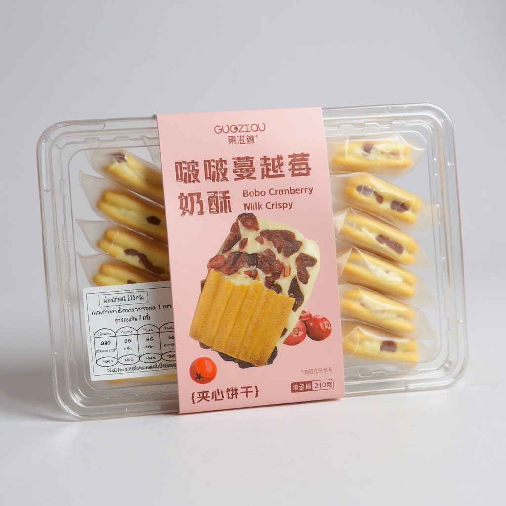 คุ้กกี้แซนวิชนมหนึบ 210g.