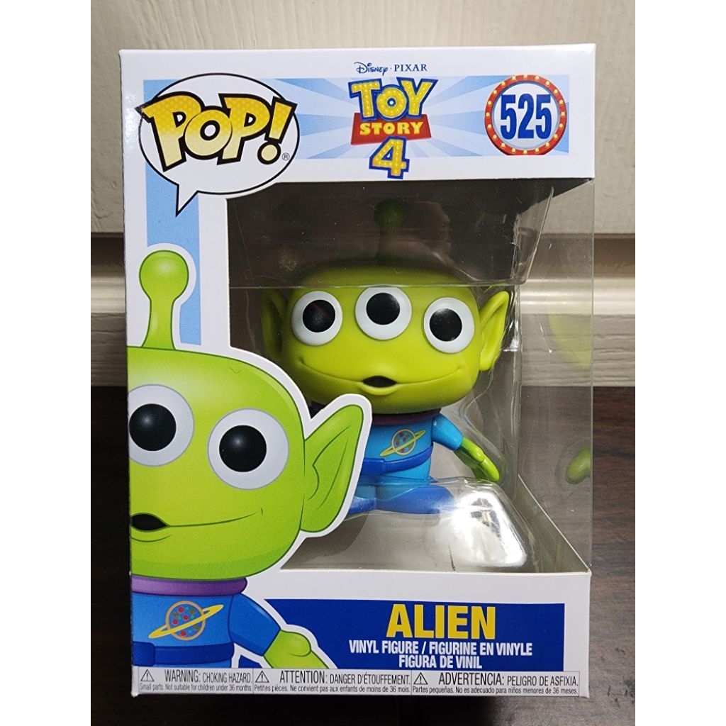 Alien Toy Story 4 Funko Pop #525 Disney Pixar Movies Vinyl Figurine Collectible