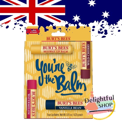 ลิปปาม Burt's Bees You're The Balm Set 4x4.25g