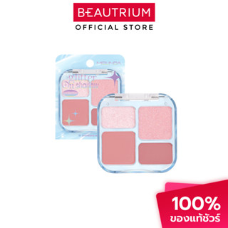 MEILINDA Glitter On Shadow Palette อายแชโดว์ 6.8g