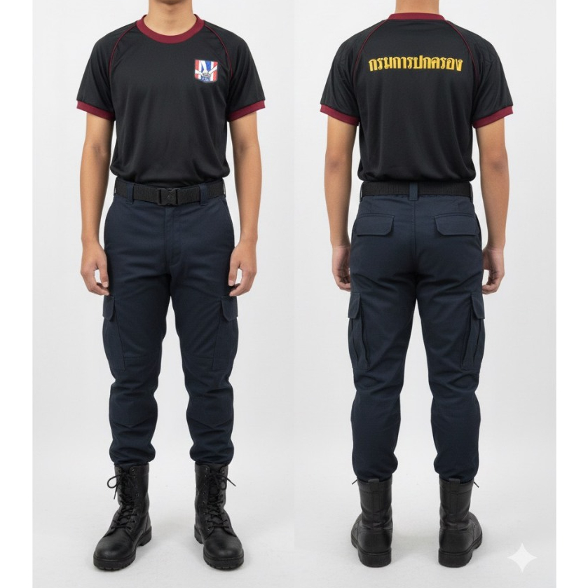 เสื้อรองใน กุ้น โลโก้ ชรบ.