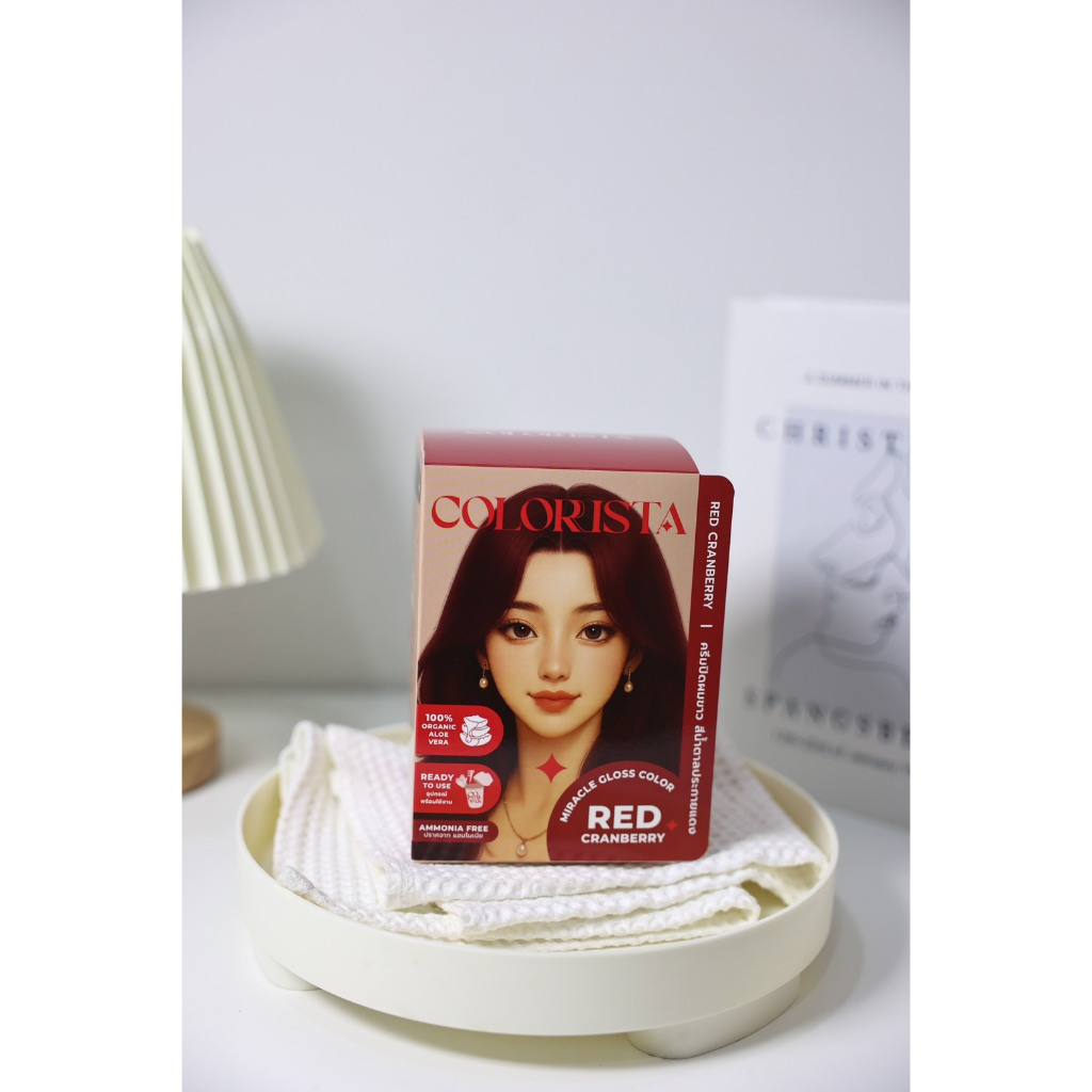 Miracle Gloss Color ครีมย้อมผมสีแฟชั่น ปิดผมขาว COLORISTA เคลือบสีผมให้เงาสวย ไม่มีแอมโมเนีย พร้อมอุปกรณ์ในกล่อง - รูปที่ 3