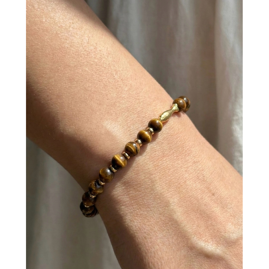 ข้อมือหินไทเกอร์อาย Tiger Eye เสริมดวง เสริมโชค ร่ำรวย รูปที่ 4